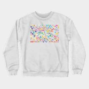 Multicoloured flower pattern Crewneck Sweatshirt